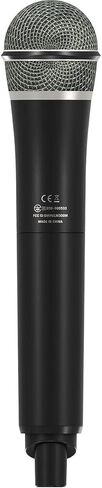 BEHRINGER ULM300MIC High-Performance 2.4 Ghz Digital Wireless System with Handheld Microphone and Receiver, Black & Silver in Saudi Arabia