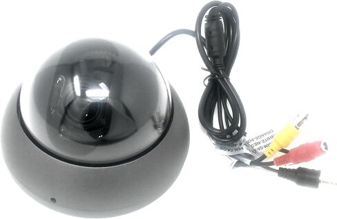 كاميرا Speco Technologies HT7246T Intensifier T HD-TVI 2MP داخلية/خارجية نهارية وليلية، عدسة متغيرة البؤرة 2.8-12 مم، 1920x1080، 30 إطارًا في الثانية، غطاء رمادي داكن in Kuwait
