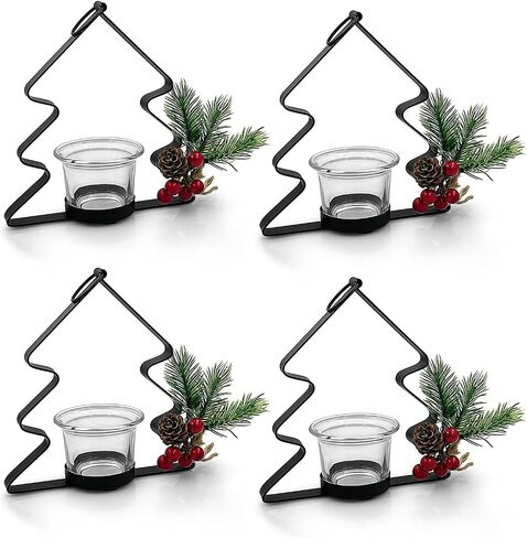 SHMILMH Gold Tealight Candle Holders Set of 3, Metal Tree Candle Holders, Votives for Living Room Kitchen Table Centerpiece, Fireplace Decor in Saudi Arabia