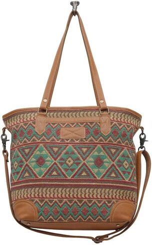 Myra Bag Western Tote Shoulder Bag for Women - Leather Crossbody Bag Tribal Sky in Saudi Arabia