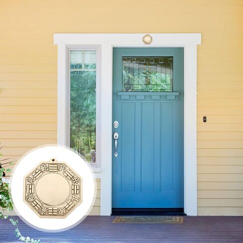LIFKOME 3pcs Feng Shui Mirror Traditional Chinese Bagua Mirror Octagon Copper Mirror Convex Concave Mirror Feng Shui Decoration Gifts in Saudi Arabia