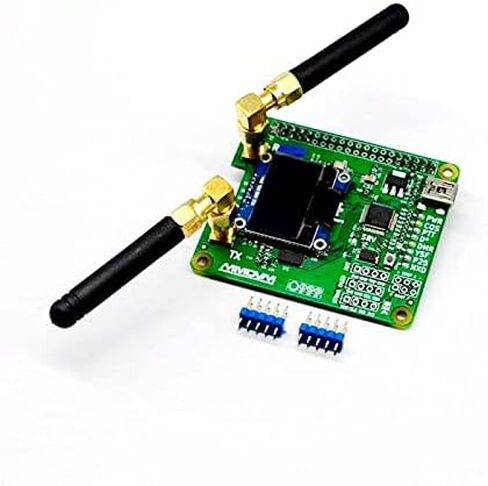 MMDVM وحدة نقطة الاتصال المزدوجة ذات القبعة المزدوجة V1.5.2 تدعم P25 DMR YSF NXDN DMR فتحة 1 + فتحة 2 لـ Raspberry pi مع منفذ USB (مع OLED) in Kuwait
