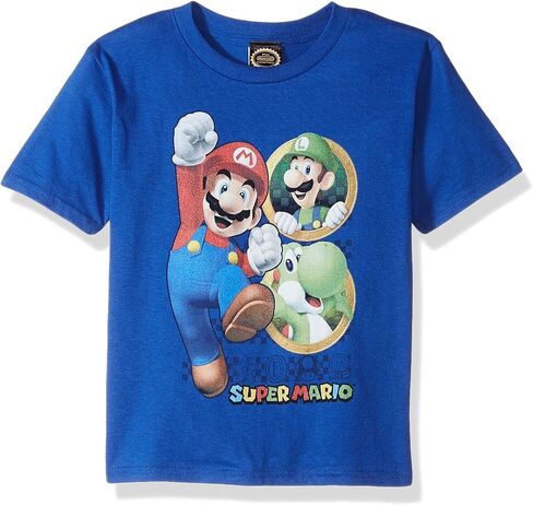 Nintendo Boys' Anchor Mario Graphic T-shirt in Saudi Arabia