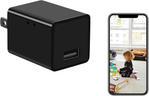 Home Security Camera 1080P Indoor with Hidden Spy Detector, WiFi Smart Security Camera with Motion Detection in Saudi Arabia