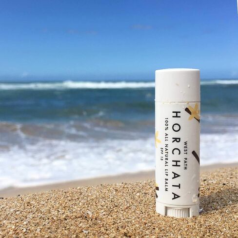 Surfer Gift, Surf Kit | Wax Holder Container with Surf Wax, Organic Reef Safe Sunscreen Face Stick, Horchata Lip Balm, Wax Scraper with Fin Key | Surf Accessory in Kuwait