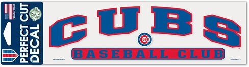 Wincraft MLB Chicago Cubs WCR33825014 Perfect Cut Decals, 3" x 10" in Saudi Arabia