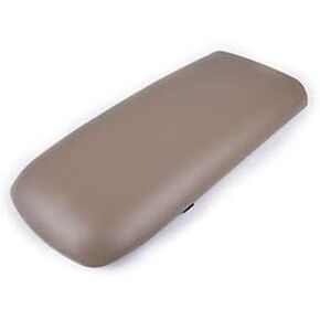 Center Console Lid Cover Compatible with Ford Explorer 1997-2001 Mountaineer/Fit Ford Sport Trac 2001-2002 Beige