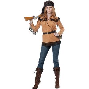 California Costumes Women's Frontier Lady - Adult Costume Adult Costume, Tan, Extra Small