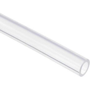 uxcell Silicone Tubing 1/4"(6mm) ID x 3/8"(9mm) OD 6.6ft(2m) Silicone Rubber Tube Air Hose Pipe for Pump Transfer Clear