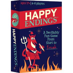 HAPPY ENDINGS - A Devilishly Fun Adult Card Game From Start to Finish - From the Creator of Adult Loaded Questions