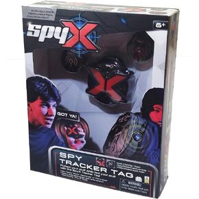 SpyX Spy Tracker Tag - Spy Tracking Toy Gadget For Kids. Protect & Find Your Stuff Or People You Want To Track. Alarm/Track Modes. 2 Spy Tags and 1 Receiver Included