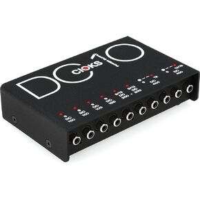 DC10 10-output Isolated Guitar Pedal Power Supply