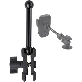 محول تمديد كروي 17 مم، ذراع مقبس مزدوج من سبائك الألومنيوم 17 مم + محول كرة مزدوج، قضيب تمديد يدور 360 درجة لحامل هاتف فتحة تهوية السيارة، متوافق مع حامل GPS Garmin (الطول 5.2 بوصة) in Kuwait