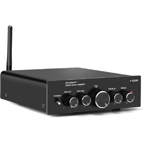 مضخم صوت استقبال، بلوتوث 5.0 مضخم صوت هاي فاي، مكبر صوت ستيريو لسطح المكتب 2.1 قناة، مضخم صوت يعمل مع صوت جهير وتحكم ثلاثي 600 وات in Kuwait