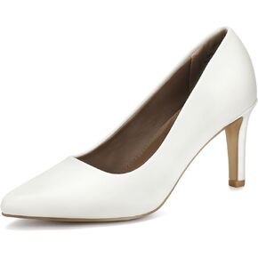 Women's Heels Pointed Toe Pumps Closed Toe High Heels Stiletto Comfortable Business Heels 3-Inch Wedding Party Dress Shoes