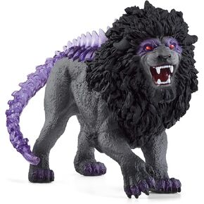 Schleich Eldrador Creatures Mythical Shadow Lion Action Figure - Highly Detailed and Realistic Figurine Toy with Transparent Tail for Boys and Girls, Gift for Kids Ages 7+