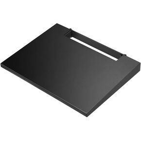 WALL Entertainment Shelf for TV Stand Model V4 - Perfect for DVD/Blu-ray Player, Video Game Console, Digital Video Recorder [DVR], Cable Box - Satin Black
