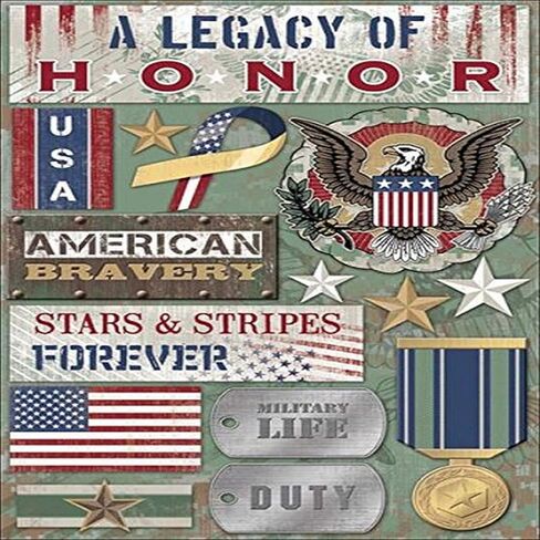 كارين فوستر 11585 ورقة ملصقات سكرابوكينغ خالية من حمض واللجنين، رجال الإطفاء in Kuwait