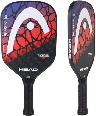 HEAD Graphite Pickleball Paddle - Radical Tour Lightweight Paddle w/ Honeycomb Polymer Core & Comfort Grip in Saudi Arabia