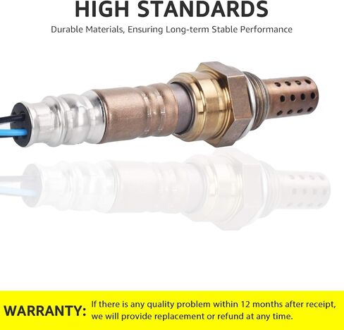 Nifeida 13444 234-4025 مستشعر الأكسجين O2 متوافق مع Chevy Camaro Venture S10 & Pontiac Firebird Aztek Montana Cadillac Deville Eldorado Seville GMC Sonoma Isuzu Hombre OE# 21544 2344025 AFS98 in Kuwait