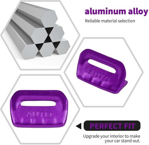 RT-TCZ Center Console Window Button Switch Trim Cover Decoration Interior Accessories for Jeep Wrangler JL JLU & Gladiator JT 2018-2024 Aluminum Alloy,Purple in Saudi Arabia