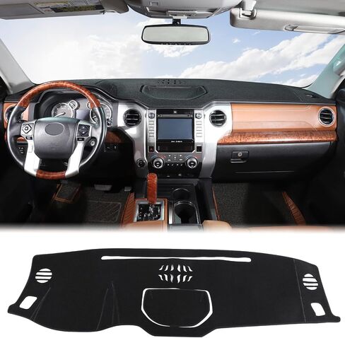 Car Front Windshield Sunshade Compatible with Toyota Tundra 2007-2021 Automotive Windshield Sunshades Foldable Reflective Sun Visor for UV Rays and Sun Heat Protect Car Interior Accessories in Saudi Arabia