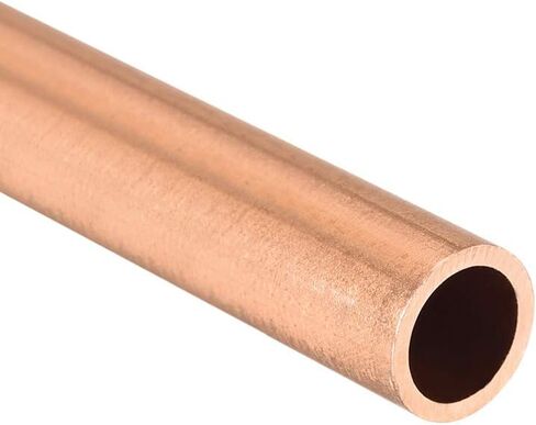 uxcell Copper Round Tube, 4mm OD 1mm Wall Thickness 300mm Long Straight Pipe Tubing 2 Pcs in Saudi Arabia