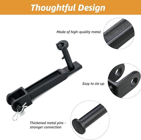 A20-6014 Tow Hook, Tow Hooks for Trucks Compatible with Peterbilt/Kenworth Accessories with Pull Pin (A65-6008) and Frame Pin (A65-6007) in Kuwait