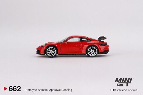 True Scale Miniatures Model Car Compatible with Porsche 911 (992) GT3 Guards Red 1/64 Diecast Model Car MGT00662 in Saudi Arabia