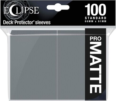 Generic Eclipse Deck Box Smoke Grey and 100 Eclipse Matte Sleeves in Saudi Arabia