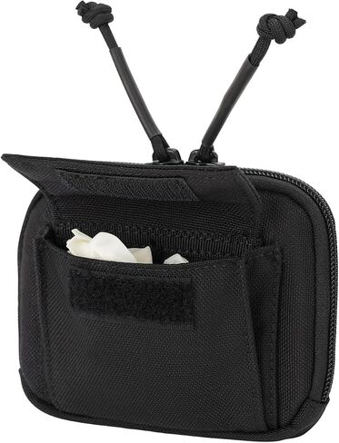 Duty Belt Gloves Pouch Latex Disposable Glove Holder Carrier Double Gloves Pockets Police Law Enforcement Officer Security Firefighter EMS EMT Paramedic First Responders Heavy Duty Nylon Bag in Saudi Arabia