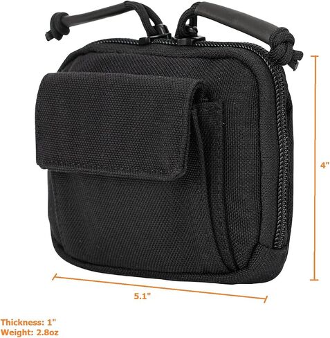 Duty Belt Gloves Pouch Latex Disposable Glove Holder Carrier Double Gloves Pockets Police Law Enforcement Officer Security Firefighter EMS EMT Paramedic First Responders Heavy Duty Nylon Bag in Saudi Arabia