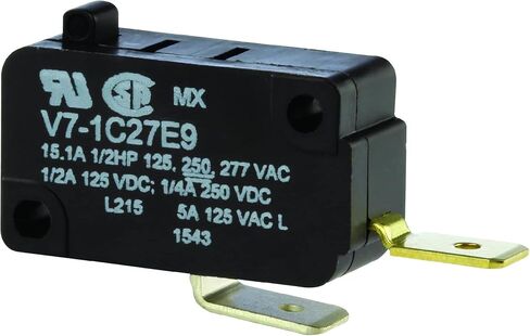 HONEYWELL S&C V7-1C27E9 MICRO SW, PIN PLUNGER, SPST-NO, 15A 277V (1 piece) in Saudi Arabia