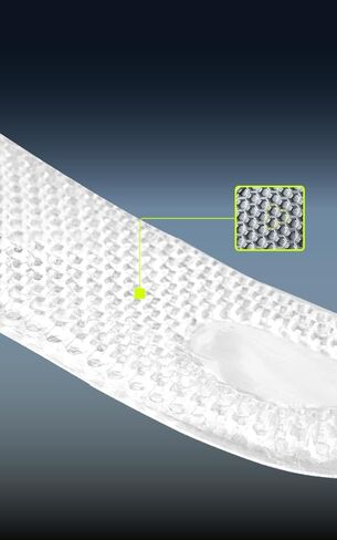 Carbon Fiber Insoles, Sprots Insoles for Men, Arch Support Insoles Orthotic Inserts PORON Gel Insoles for Basketball, Running and Training (US 7-8.5 | EU 40-42) in Saudi Arabia