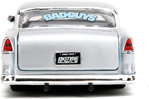 Big Time Muscle 1:24 1955 Chevrolet Bel-Air Die-Cast Car, Toys for Kids and Adults(Light Blue) in Saudi Arabia