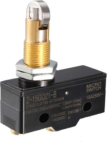 Uxcell Z-15GQ21-B 1NO + 1NC لوحة جبل المكبس الدوار مفتاح الحد الصغير in Saudi Arabia