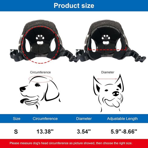 Dog Helmets for Small Dogs with Ear Holes, Hard Safety Pet Dog Hat for Puppy, Windproof Doggies Motorcycle Helmets for Outdoor Riding Hiking Cycling (White, Small) in Saudi Arabia
