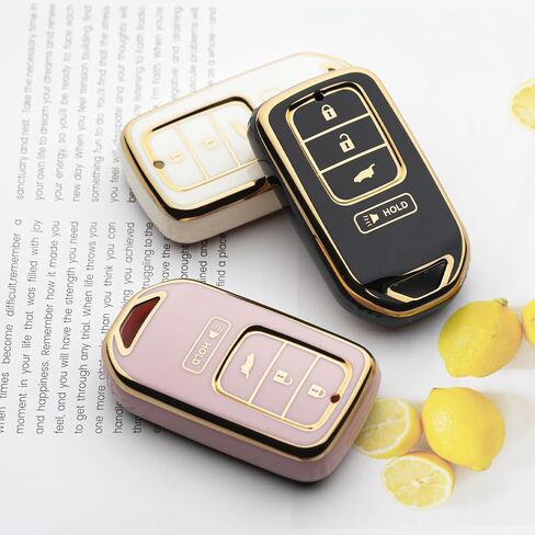 Key Fob Cover fit for Honda 2014-2022 HR-V Fit Pilot Odyssey LX EX in Saudi Arabia