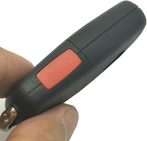 Key Fob Case Fit for VW Volkswagen Jetta Passat Golf Beetle Rabbit GTI CC EOS Replacement Key Shell 4 Buttons Keyless Entry Remote Key Fob Cover with Uncut Blade (1) in Saudi Arabia
