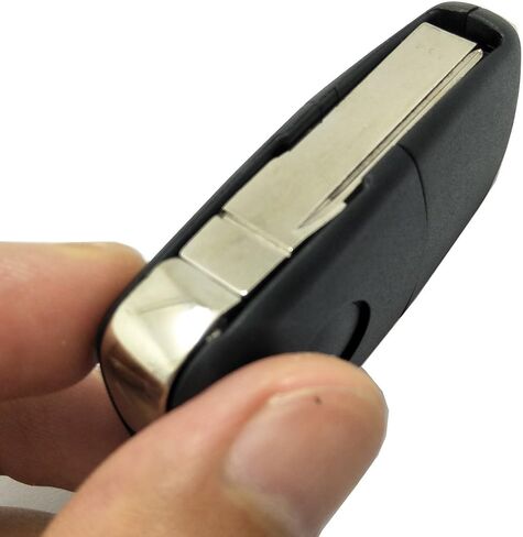 Key Fob Case Fit for VW Volkswagen Jetta Passat Golf Beetle Rabbit GTI CC EOS Replacement Key Shell 4 Buttons Keyless Entry Remote Key Fob Cover with Uncut Blade (1) in Saudi Arabia