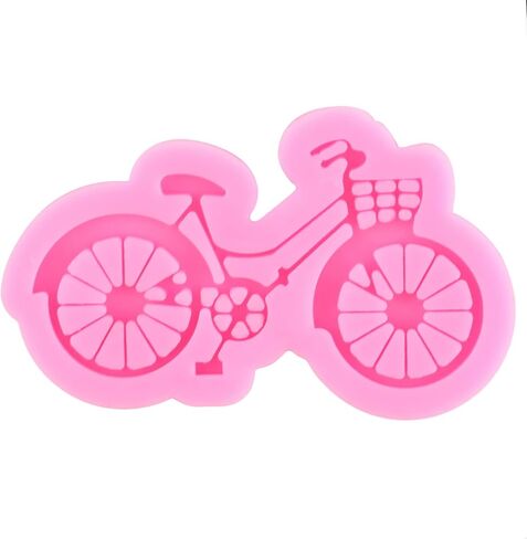 Tractor Silicone Mold Bicycle Resin Molds Truck Van Keychain Resin Casting Molds Car Epoxy Resin Mold for DIY Jewellery Silicone Mold Resin Crafting Set of 6 in Saudi Arabia