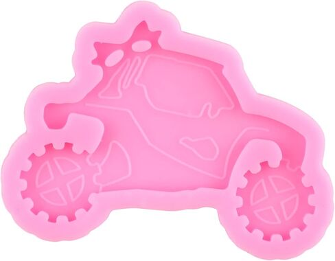 Tractor Silicone Mold Bicycle Resin Molds Truck Van Keychain Resin Casting Molds Car Epoxy Resin Mold for DIY Jewellery Silicone Mold Resin Crafting Set of 6 in Saudi Arabia