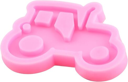 Tractor Silicone Mold Bicycle Resin Molds Truck Van Keychain Resin Casting Molds Car Epoxy Resin Mold for DIY Jewellery Silicone Mold Resin Crafting Set of 6 in Saudi Arabia