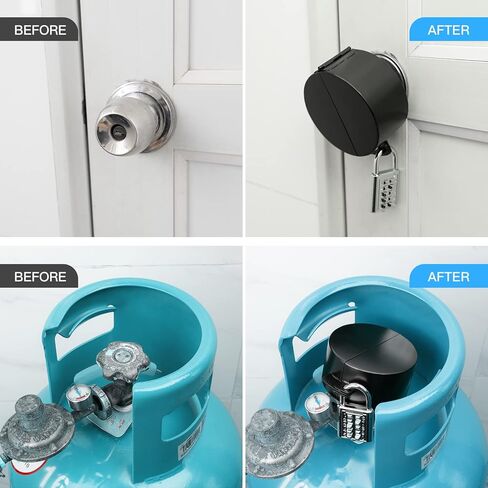 Water Spigot Lock and Outdoor Faucet Locking Device - Used to Lock Indoor and Outdoor Faucets, Easy to Use and Prevent Water Theft and Conserve Wate in Kuwait