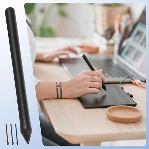 10pcs Stylus Pen Nibs, Soft Marker Pen Tips/Nibs Drawing Tablet Pen Nibs for Remarkable 2 Stylus Pen with a Suitable Changer (Black) in Saudi Arabia