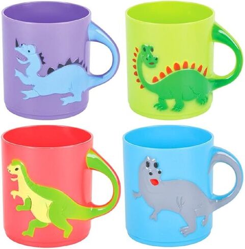 Rhode Island Novelty Dinosaurs Mugs Assorted Colors and Designs One Dozen in Saudi Arabia