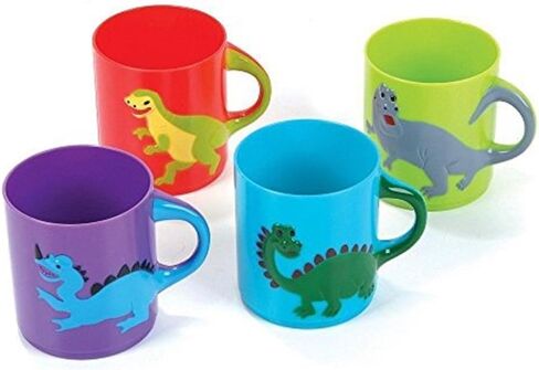 Rhode Island Novelty Dinosaurs Mugs Assorted Colors and Designs One Dozen in Saudi Arabia