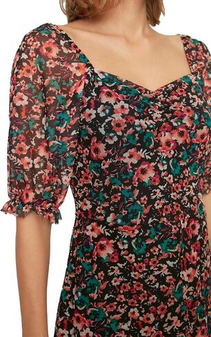 Trendyol Summer Dresses for Women 2023, Trendy Casual Sundresses, Wedding Guest Mini Floral Dress in Saudi Arabia
