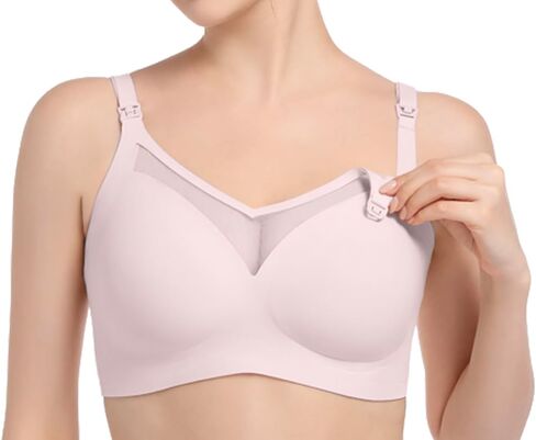 Nursing Bras for Breastfeeding,Maternity Pregnancy Bra, Pumping Bra Hands Free, Sleep Comfort Bralette with Extender in Saudi Arabia