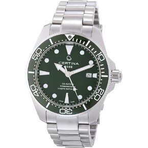 Certina, Mens, DS ACTION Diver 43mm, Stainless Steel, Swiss Automatic, Diving Watch, C0326071109100